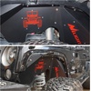 image:imageNilight TJ Rear Inner Fender Liners Fit for 1997 1998 1999 2000 2001 2002 2003 2004 2005 2006 Jeep Wrangler TJ amp LJ 2PCS Offroad Powder Coated Steel Splash Mud Guard Wheel Well Liner CoversFront 2Pcs JK 20072018