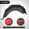 image:imageNilight TJ Rear Inner Fender Liners Fit for 1997 1998 1999 2000 2001 2002 2003 2004 2005 2006 Jeep Wrangler TJ amp LJ 2PCS Offroad Powder Coated Steel Splash Mud Guard Wheel Well Liner Covers2Pcs Rear TJ  LJ 19972006