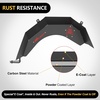 image:imageNilight TJ Rear Inner Fender Liners Fit for 1997 1998 1999 2000 2001 2002 2003 2004 2005 2006 Jeep Wrangler TJ amp LJ 2PCS Offroad Powder Coated Steel Splash Mud Guard Wheel Well Liner Covers2Pcs Rear TJ  LJ 19972006