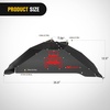 image:imageNilight TJ Rear Inner Fender Liners Fit for 1997 1998 1999 2000 2001 2002 2003 2004 2005 2006 Jeep Wrangler TJ amp LJ 2PCS Offroad Powder Coated Steel Splash Mud Guard Wheel Well Liner Covers2Pcs Rear JK 20072018