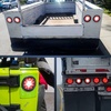 image:imageNilight Trailer Tail Light 2PCS 4Inch Round 40 LED Red Marker Clearance Stop Brake Turn Signal Running Taillight Surface Mount Grommet Plugs IP67 Waterproof for Trailer Truck Pickup Camper RV BUSRed White 2Pcs