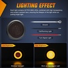 image:imageNilight Trailer Tail Light 2PCS 4Inch Round 40 LED Red Marker Clearance Stop Brake Turn Signal Running Taillight Surface Mount Grommet Plugs IP67 Waterproof for Trailer Truck Pickup Camper RV BUSAmber 2Pcs 32Led Smoked Lens