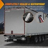 image:imageNilight Triple Tail Light 72LED 2PCS Stop Brake Turn Signals Reverse Back Up Running Lights with Iron Bracket Base IP67 Waterproof Fits Truck Trailer Camper Van RV CaravanWhite 24LED Lights Screws 2Pcs