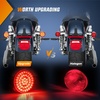 image:imageNilight Triple Tail Light 72LED 2PCS Stop Brake Turn Signals Reverse Back Up Running Lights with Iron Bracket Base IP67 Waterproof Fits Truck Trailer Camper Van RV CaravanClear turn signal light