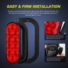 image:imageNilight Triple Tail Light 72LED 2PCS Stop Brake Turn Signals Reverse Back Up Running Lights with Iron Bracket Base IP67 Waterproof Fits Truck Trailer Camper Van RV Caravan2Pcs Trailer LightsBrackets