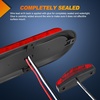 image:imageNilight Triple Tail Light 72LED 2PCS Stop Brake Turn Signals Reverse Back Up Running Lights with Iron Bracket Base IP67 Waterproof Fits Truck Trailer Camper Van RV CaravanTail Lights Screws wMarker Light