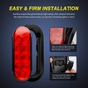 image:imageNilight Triple Tail Light 72LED 2PCS Stop Brake Turn Signals Reverse Back Up Running Lights with Iron Bracket Base IP67 Waterproof Fits Truck Trailer Camper Van RV Caravan2Pcs 6 Trailer Tail Lights