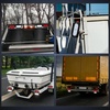 image:imageNilight Triple Tail Light 72LED 2PCS Stop Brake Turn Signals Reverse Back Up Running Lights with Iron Bracket Base IP67 Waterproof Fits Truck Trailer Camper Van RV Caravan2Pcs White Trailer LightsBrackets