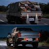 image:imageNilight Triple Tail Light 72LED 2PCS Stop Brake Turn Signals Reverse Back Up Running Lights with Iron Bracket Base IP67 Waterproof Fits Truck Trailer Camper Van RV CaravanMagnetic Trailer Lights 7 Pin