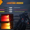 image:imageNilight Triple Tail Light 72LED 2PCS Stop Brake Turn Signals Reverse Back Up Running Lights with Iron Bracket Base IP67 Waterproof Fits Truck Trailer Camper Van RV CaravanMotorcycle Turn Signal Light RedAmber