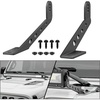 image:imageNilight 2PCS Hood Mounting Brackets for 20 LED Light Bar on Jeep Wrangler JK 20072017 2 Years Warranty 90040B BlackFor 20182026 JL