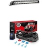 image:imageNilight LED Light Bar 21Inch 100W Spot Flood Combo Led Off Road Lights with 12V 5Pin Rocker Switch 16AWG Wiring Harness Kit2 Lead 2 Years Warranty