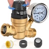 Handwheel adjustment & Oil Filled Gauge