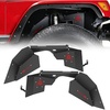 image:imageNilight TJ Rear Inner Fender Liners Fit for 1997 1998 1999 2000 2001 2002 2003 2004 2005 2006 Jeep Wrangler TJ amp LJ 2PCS Offroad Powder Coated Steel Splash Mud Guard Wheel Well Liner Covers2Pcs Front TJ  LJ 19972006