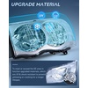 image:imageNilight Taillight Assembly Compatible with 2002 2003 2004 2005 2006 Dodge Ram 1500 2003 2004 2005 2006 Dodge Ram 2500 3500 Dark Red Rear Lamp Replacement OE Style Driver Side and Passenger SideChrome Housing Clear Reflector