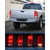 image:imageNilight Taillight Assembly Compatible with 2002 2003 2004 2005 2006 Dodge Ram 1500 2003 2004 2005 2006 Dodge Ram 2500 3500 Dark Red Rear Lamp Replacement OE Style Driver Side and Passenger SideBlack Housing  Amber Reflector wTailight
