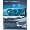 image:imageNilight Taillight Assembly Compatible with 2002 2003 2004 2005 2006 Dodge Ram 1500 2003 2004 2005 2006 Dodge Ram 2500 3500 Dark Red Rear Lamp Replacement OE Style Driver Side and Passenger SideBlack Housing  Clear Reflector DRL