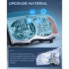 image:imageNilight Taillight Assembly Compatible with 2002 2003 2004 2005 2006 Dodge Ram 1500 2003 2004 2005 2006 Dodge Ram 2500 3500 Dark Red Rear Lamp Replacement OE Style Driver Side and Passenger SideChrome Housing  Amber Reflector