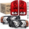 Black Housing + Amber Reflector w/Tailight