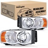 Chrome Housing + Amber Reflector