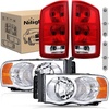 Chrome Housing + Amber Reflector w/Tailight