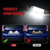image:imageNilight License Plate Lights Compatible with 20112023 Ford Explorer  Compatible with 20112023 Ford Explorer etc 18SMD 6000K LEDs IP67 waterproof plugandplay OEM replacement20112023 Ford Explorer20132019 Escape