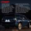 image:imageNilight License Plate Lights Compatible with 20112023 Ford Explorer  Compatible with 20112023 Ford Explorer etc 18SMD 6000K LEDs IP67 waterproof plugandplay OEM replacementClear 19962022 Toyota 4Runner20012022 Sequoia