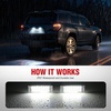 image:imageNilight License Plate Lights Compatible with 20112023 Ford Explorer  Compatible with 20112023 Ford Explorer etc 18SMD 6000K LEDs IP67 waterproof plugandplay OEM replacementClear 19962022 Toyota 4Runner20012022 Sequoia