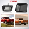 image:imageNilight License Plate Lights Compatible with 20112023 Ford Explorer  Compatible with 20112023 Ford Explorer etc 18SMD 6000K LEDs IP67 waterproof plugandplay OEM replacementBlack 20042012 Chevrolet ColoradoGMC Canyon