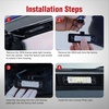 image:imageNilight License Plate Lights Compatible with 20112023 Ford Explorer  Compatible with 20112023 Ford Explorer etc 18SMD 6000K LEDs IP67 waterproof plugandplay OEM replacementBlack 20102014 Ford Mustang20072014 Lincoln MKX