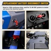 image:imageNilight Top Post Battery Disconnect Switch 12V48V 275A Kill Switch Negative ON Off Battery Cut Shut Off for Boat Car Vehicles RV Marine100A ONOFF Switch with Waterproof Key and Cover