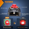 image:imageNilight Top Post Battery Disconnect Switch 12V48V 275A Kill Switch Negative ON Off Battery Cut Shut Off for Boat Car Vehicles RV Marine1Pcs 12BothOff Switch 600A