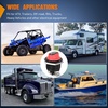 image:imageNilight Top Post Battery Disconnect Switch 12V48V 275A Kill Switch Negative ON Off Battery Cut Shut Off for Boat Car Vehicles RV Marine1Pcs OnOff Switch 200A