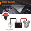 image:imageNilight Top Post Battery Disconnect Switch 12V48V 275A Kill Switch Negative ON Off Battery Cut Shut Off for Boat Car Vehicles RV Marine1Pcs OnOff Switch 50A