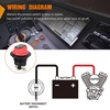image:imageNilight Top Post Battery Disconnect Switch 12V48V 275A Kill Switch Negative ON Off Battery Cut Shut Off for Boat Car Vehicles RV Marine1Pcs OnOff Switch 100A