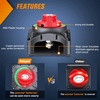 image:imageNilight Top Post Battery Disconnect Switch 12V48V 275A Kill Switch Negative ON Off Battery Cut Shut Off for Boat Car Vehicles RV Marine1Pcs OnOff Switch 600A