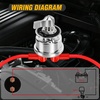 image:imageNilight Top Post Battery Disconnect Switch 12V48V 275A Kill Switch Negative ON Off Battery Cut Shut Off for Boat Car Vehicles RV Marine200A OnOff Switch