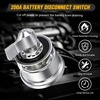 image:imageNilight Top Post Battery Disconnect Switch 12V48V 275A Kill Switch Negative ON Off Battery Cut Shut Off for Boat Car Vehicles RV Marine200A OnOff Switch