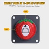 image:imageNilight Top Post Battery Disconnect Switch 12V48V 275A Kill Switch Negative ON Off Battery Cut Shut Off for Boat Car Vehicles RV Marine275A Panel Mounted Switch