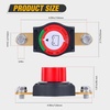 image:imageNilight Top Post Battery Disconnect Switch 12V48V 275A Kill Switch Negative ON Off Battery Cut Shut Off for Boat Car Vehicles RV Marine275A Side Post ONOff Switch Round