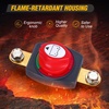 image:imageNilight Top Post Battery Disconnect Switch 12V48V 275A Kill Switch Negative ON Off Battery Cut Shut Off for Boat Car Vehicles RV Marine275A Side Post ONOff Switch