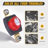 image:imageNilight Top Post Battery Disconnect Switch 12V48V 275A Kill Switch Negative ON Off Battery Cut Shut Off for Boat Car Vehicles RV Marine275A Side Post ONOff Switch