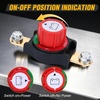 image:imageNilight Top Post Battery Disconnect Switch 12V48V 275A Kill Switch Negative ON Off Battery Cut Shut Off for Boat Car Vehicles RV Marine275A Side Post ONOff Switch Round