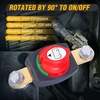 image:imageNilight Top Post Battery Disconnect Switch 12V48V 275A Kill Switch Negative ON Off Battery Cut Shut Off for Boat Car Vehicles RV Marine275A Side Post ONOff Switch