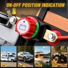image:imageNilight Top Post Battery Disconnect Switch 12V48V 275A Kill Switch Negative ON Off Battery Cut Shut Off for Boat Car Vehicles RV Marine275A Side Post ONOff Switch Round