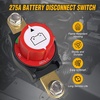 image:imageNilight Top Post Battery Disconnect Switch 12V48V 275A Kill Switch Negative ON Off Battery Cut Shut Off for Boat Car Vehicles RV Marine275A Side Post ONOff Switch Round