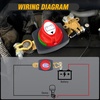 image:imageNilight Top Post Battery Disconnect Switch 12V48V 275A Kill Switch Negative ON Off Battery Cut Shut Off for Boat Car Vehicles RV Marine275A Top Post ONOff Switch