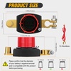 image:imageNilight Top Post Battery Disconnect Switch 12V48V 275A Kill Switch Negative ON Off Battery Cut Shut Off for Boat Car Vehicles RV Marine275A Top Post ONOff Switch wVoltmeter Display