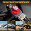 image:imageNilight Top Post Battery Disconnect Switch 12V48V 275A Kill Switch Negative ON Off Battery Cut Shut Off for Boat Car Vehicles RV Marine275A Top Post ONOff Switch