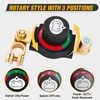 image:imageNilight Top Post Battery Disconnect Switch 12V48V 275A Kill Switch Negative ON Off Battery Cut Shut Off for Boat Car Vehicles RV Marine275A Top Post ONOff Switch Negative Terminal